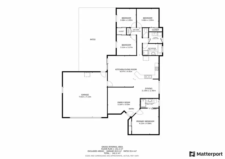 Floorplan of Homely house listing, 14 Saville Street, Emerald QLD 4720