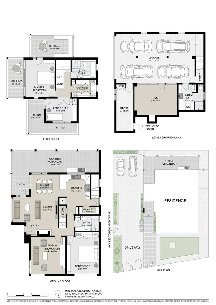 Floorplan of Homely house listing, 564 Homer Street, Kingsgrove NSW 2208