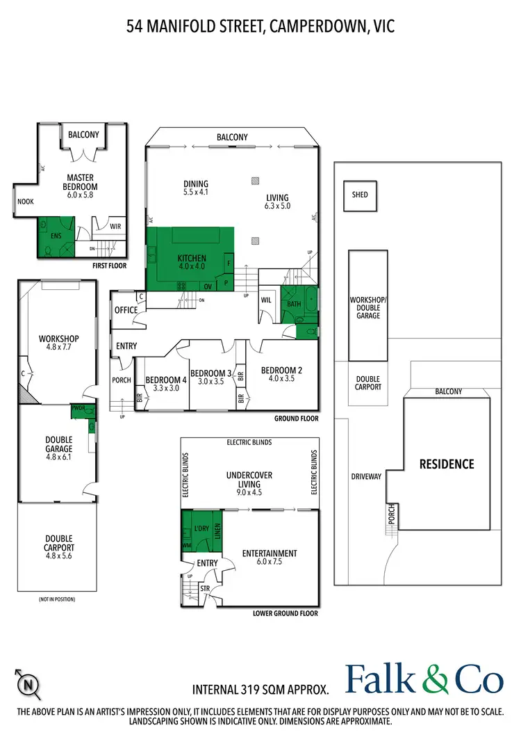 Floorplan of Homely house listing, 54 Manifold Street, Camperdown VIC 3260