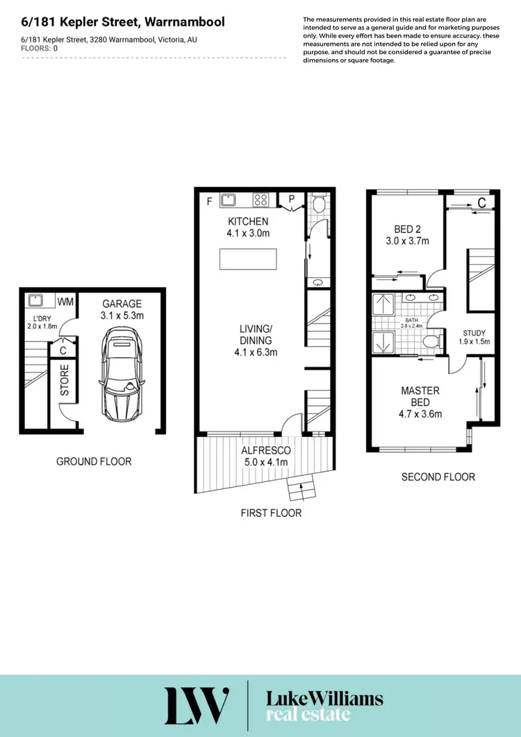 Floorplan of Homely house listing, 6/181 Kepler Street, Warrnambool VIC 3280