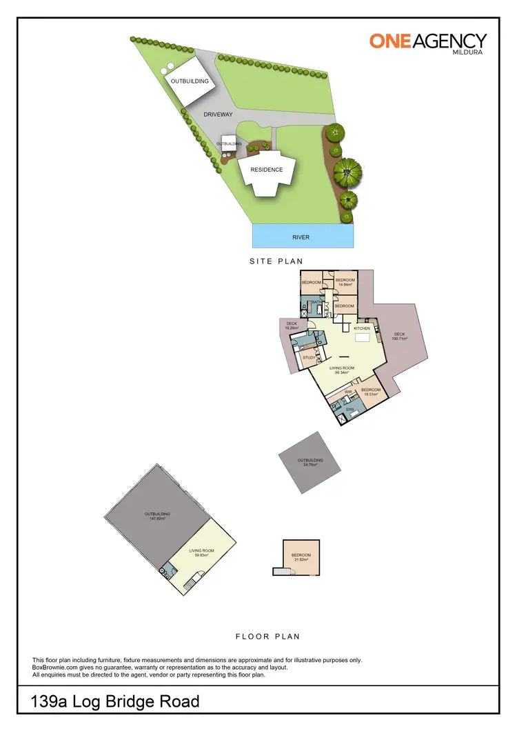Floorplan of Homely house listing, 139A Log Bridge Road, Wentworth NSW 2648