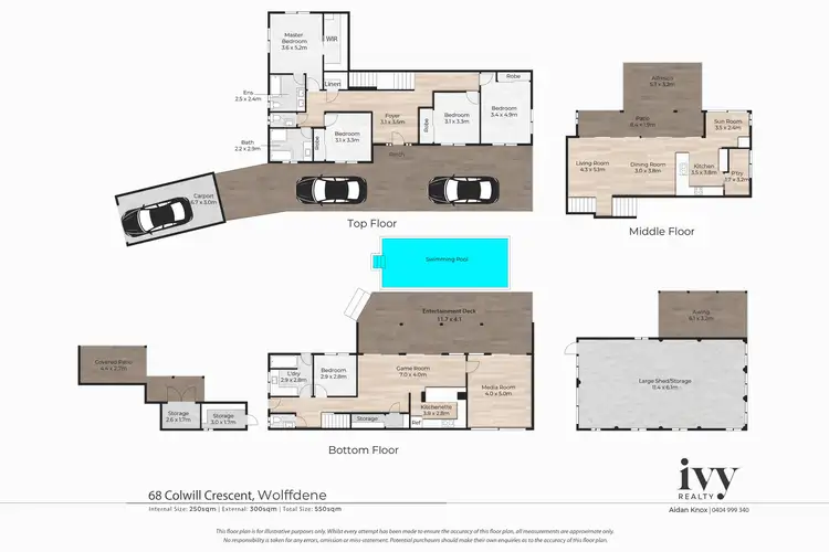 Floorplan of Homely house listing, 68 Colwill Crescent, Wolffdene QLD 4207