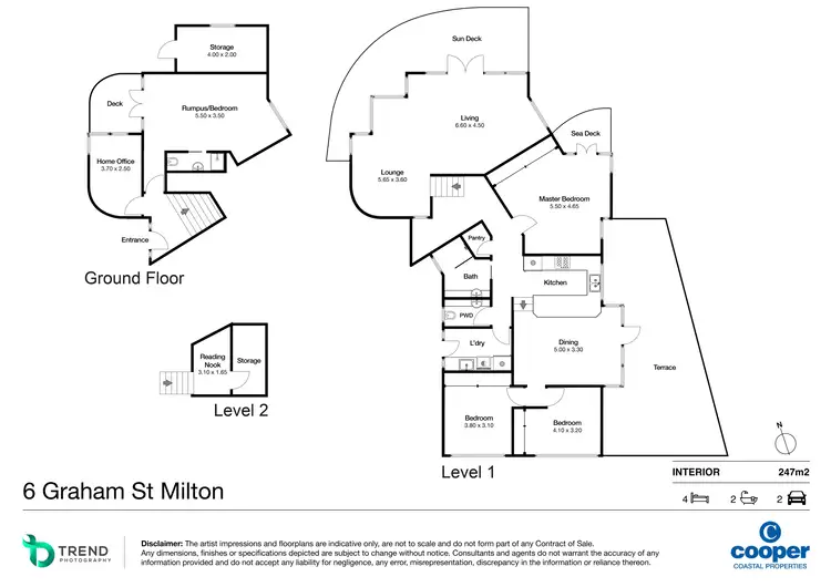 Floorplan of Homely house listing, 6 Graham Street, Milton NSW 2538