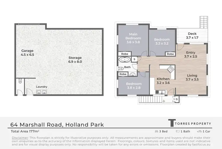 Floorplan of Homely house listing, 64 Marshall Road, Holland Park West QLD 4121