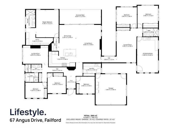 Floorplan of Homely house listing, 67 Angus Drive, Failford NSW 2430