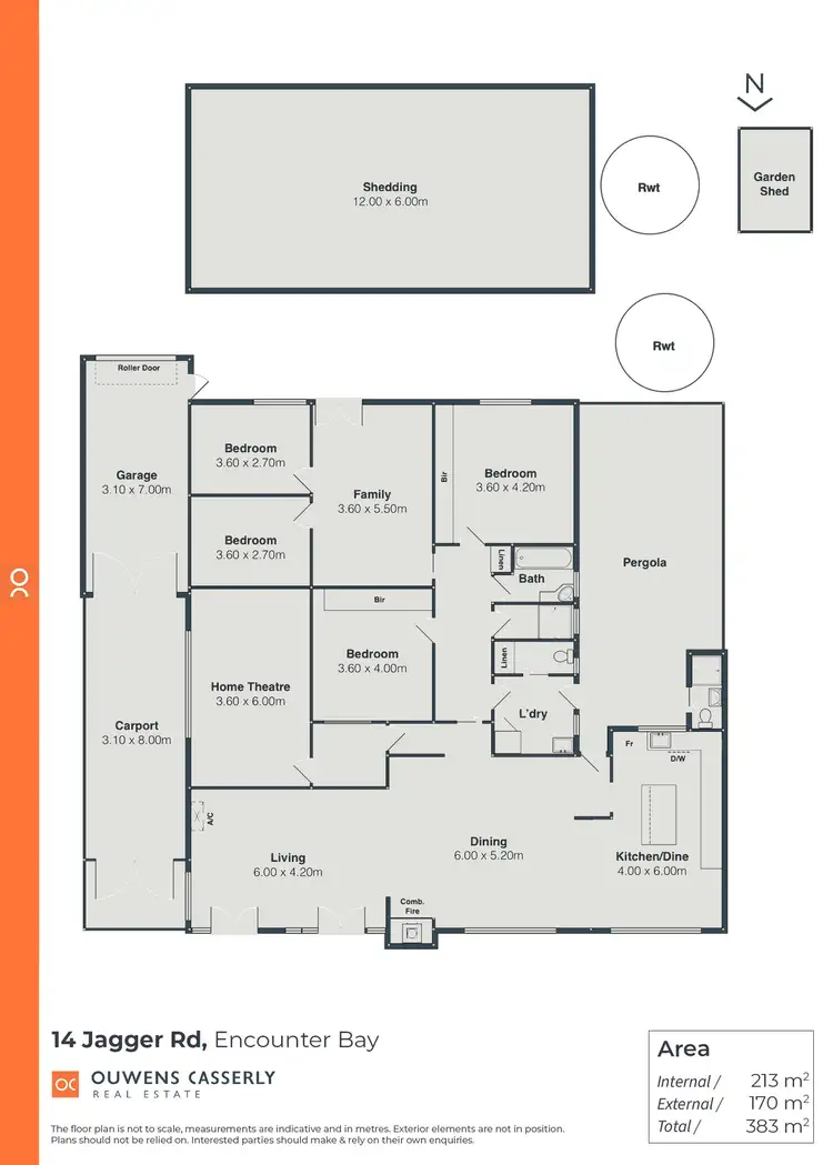 Floorplan of Homely house listing, 14 Jagger Road, Encounter Bay SA 5211
