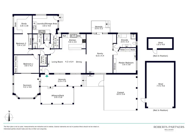 Floorplan of Homely house listing, 2 Warren Crescent, Hastings VIC 3915
