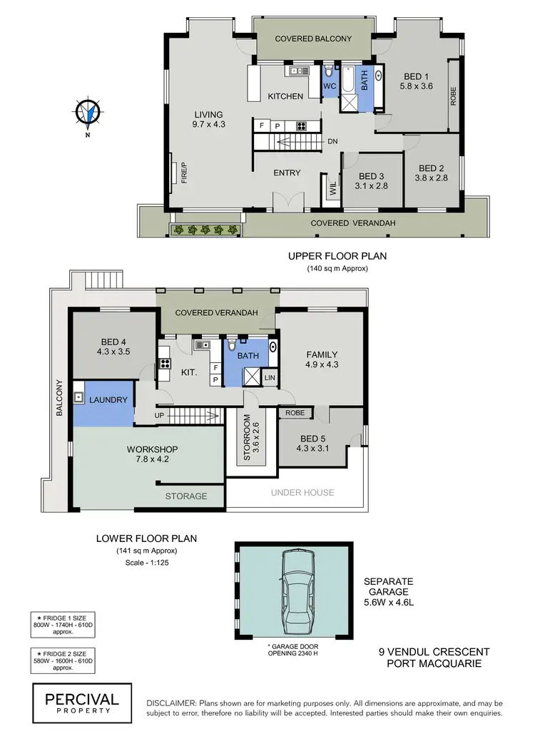 Floorplan of Homely house listing, 9 Vendul Crescent, Port Macquarie NSW 2444