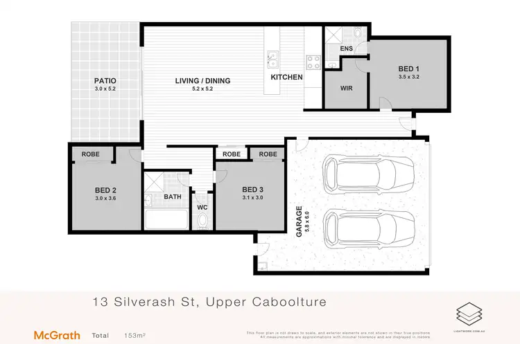 Floorplan of Homely house listing, 13 Silverash Street, Upper Caboolture QLD 4510