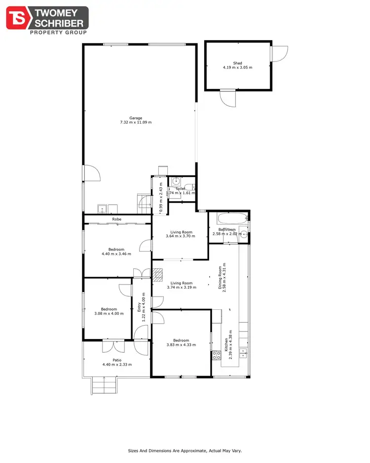 Floorplan of Homely house listing, 8 Lorensen Close, Malanda QLD 4885