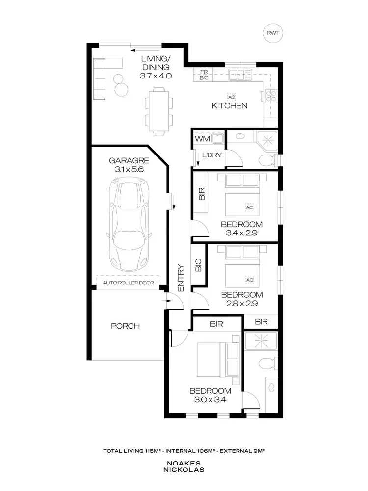 Floorplan of Homely house listing, 48A Condada Avenue, Park Holme SA 5043