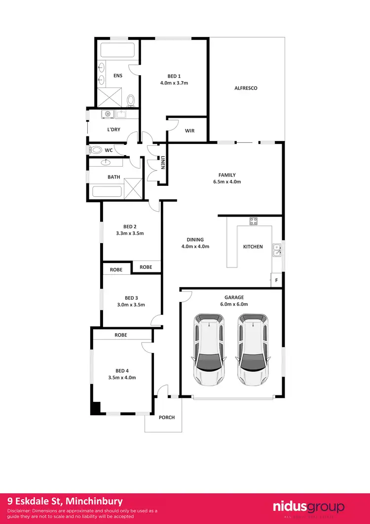 Floorplan of Homely house listing, 9 Eskdale Street, Minchinbury NSW 2770