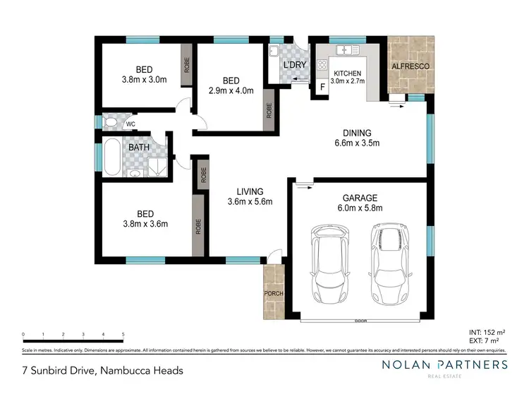 Floorplan of Homely house listing, 7 Sunbird Drive, Nambucca Heads NSW 2448