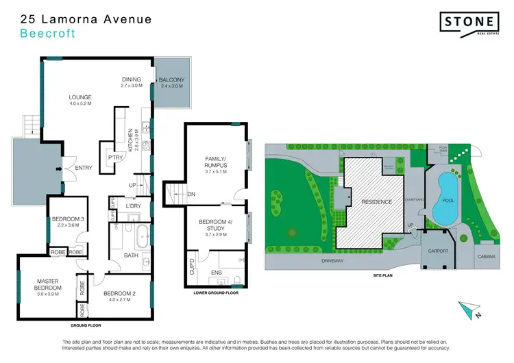 Floorplan of Homely house listing, 25 Lamorna Avenue, Beecroft NSW 2119