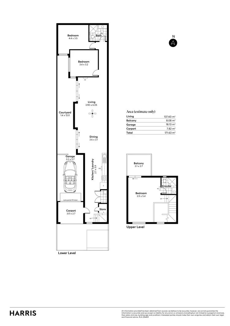 Floorplan of Homely house listing, 22 Julian Street, Lightsview SA 5085