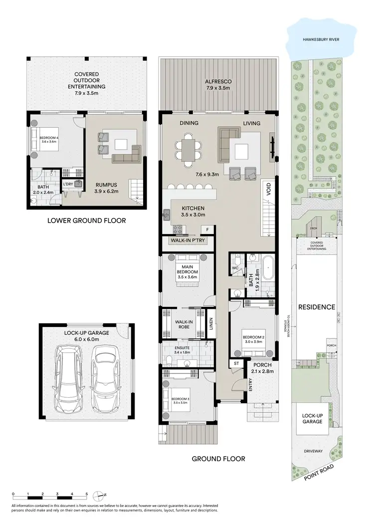 Floorplan of Homely house listing, 88 Point Road, Mooney Mooney NSW 2083
