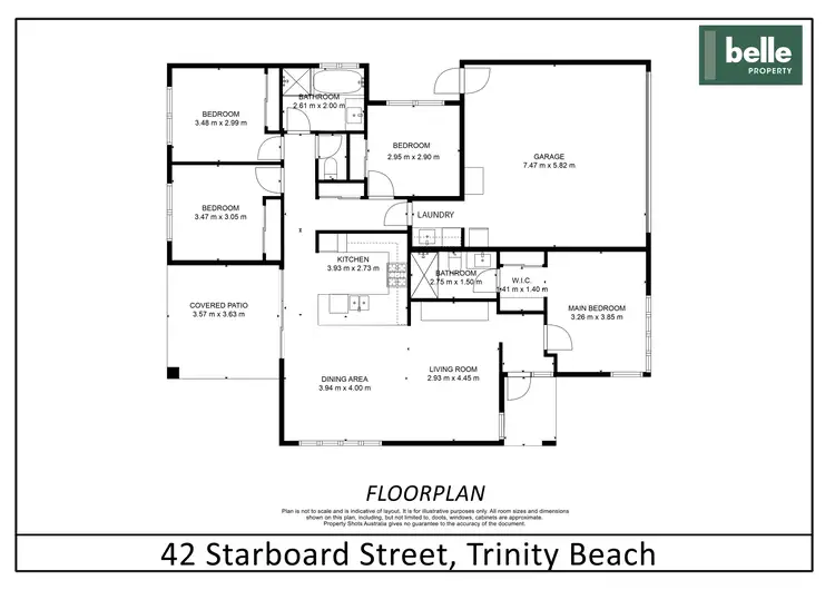 Floorplan of Homely house listing, 42 Starboard Street, Trinity Beach QLD 4879