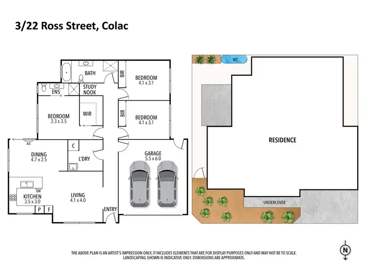 Floorplan of Homely unit listing, 3/22 Ross Street, Colac VIC 3250