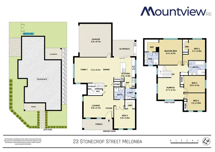 Floorplan of Homely house listing, 23 Stonecrop Street, Marsden Park NSW 2765