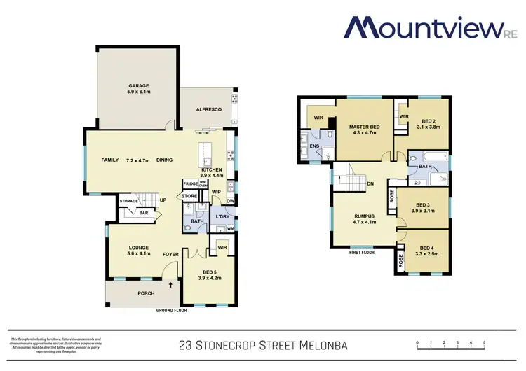 Floorplan of Homely house listing, 23 Stonecrop Street, Marsden Park NSW 2765