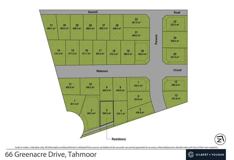 Floorplan of Homely land listing, 7/66 Greenacre Drive, Tahmoor NSW 2573