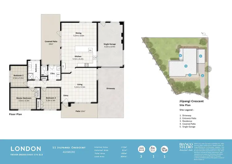 Floorplan of Homely house listing, 11 Jilpangi Crescent, Ashmore QLD 4214