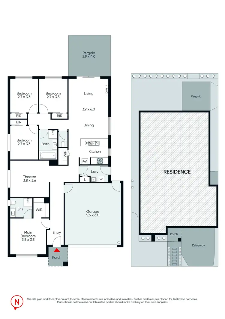 Floorplan of Homely house listing, 39 Blakewater Crescent, Weir Views VIC 3338