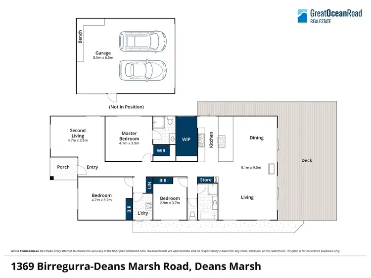 Floorplan of Homely house listing, 1369 Birregurra- Deans Marsh Road, Deans Marsh VIC 3235
