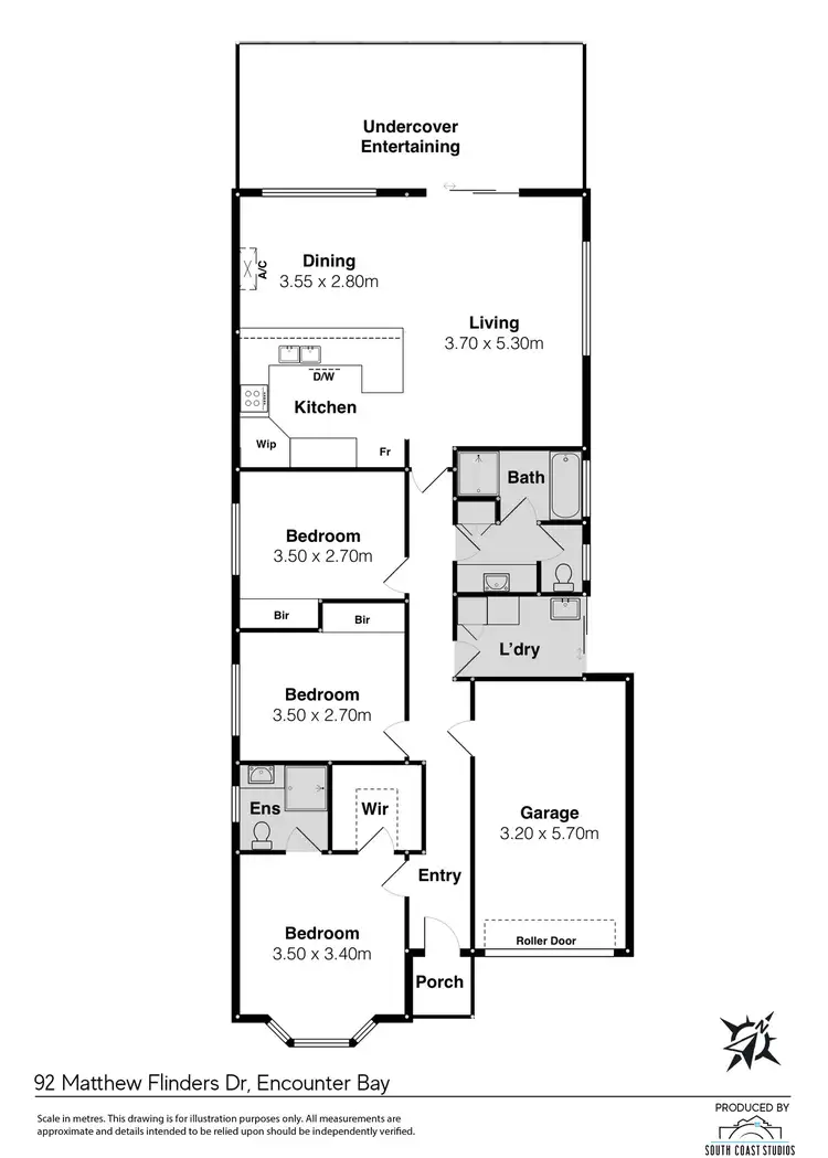 Floorplan of Homely house listing, 92 Matthew Flinders Drive, Encounter Bay SA 5211