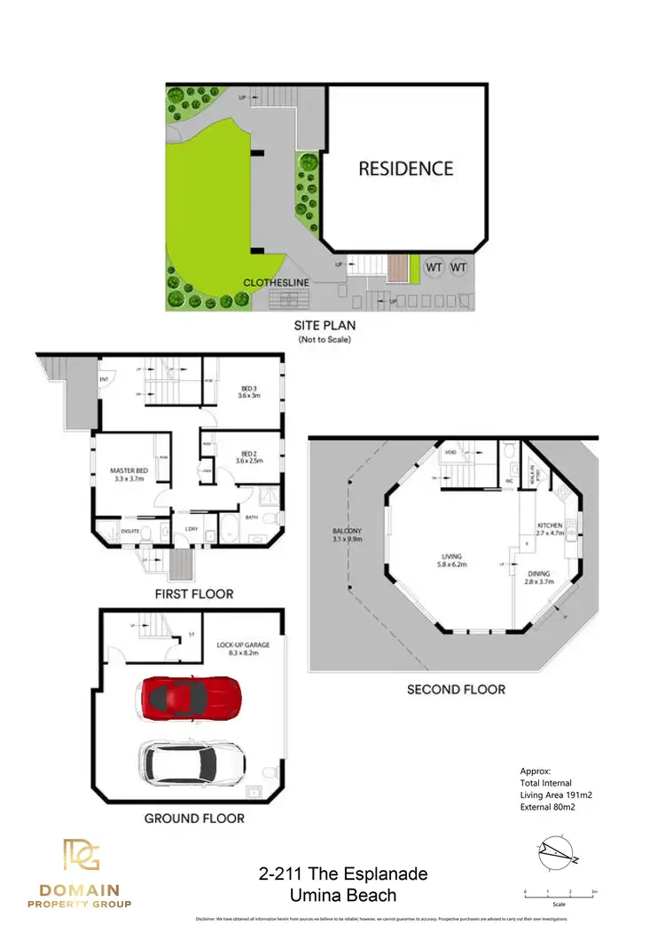 Floorplan of Homely townhouse listing, 2/211 The Esplanade, Umina Beach NSW 2257