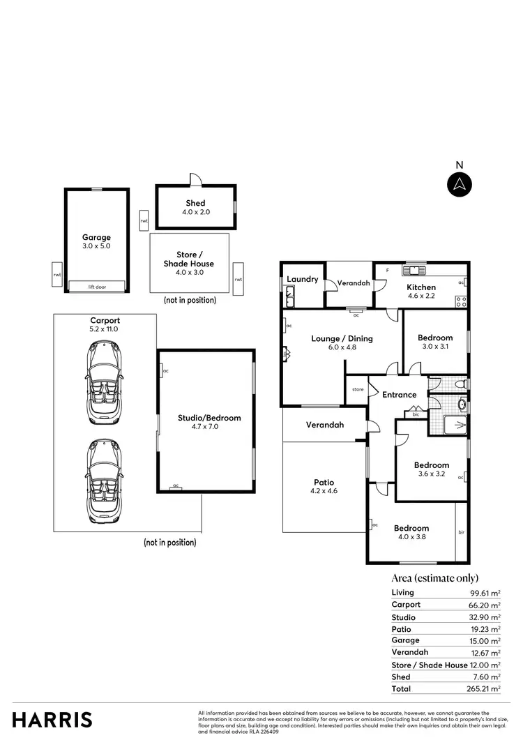 Floorplan of Homely house listing, 17 Lincoln Avenue, Warradale SA 5046