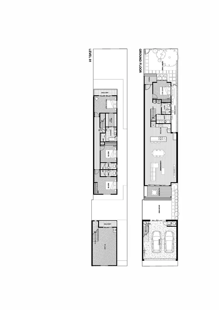 Floorplan of Homely house listing, 8B Johnson Street, Northcote VIC 3070