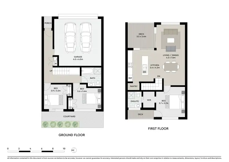 Floorplan of Homely townhouse listing, 6/55 Mildura Street, Coffs Harbour NSW 2450