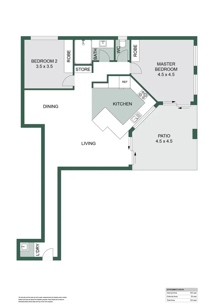 Floorplan of Homely apartment listing, 813/2-10 Greenslopes Street, Cairns North QLD 4870