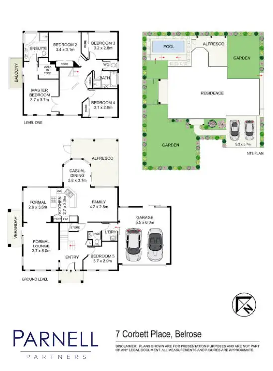 Floorplan of Homely house listing, 7 Corbett Place, Belrose NSW 2085