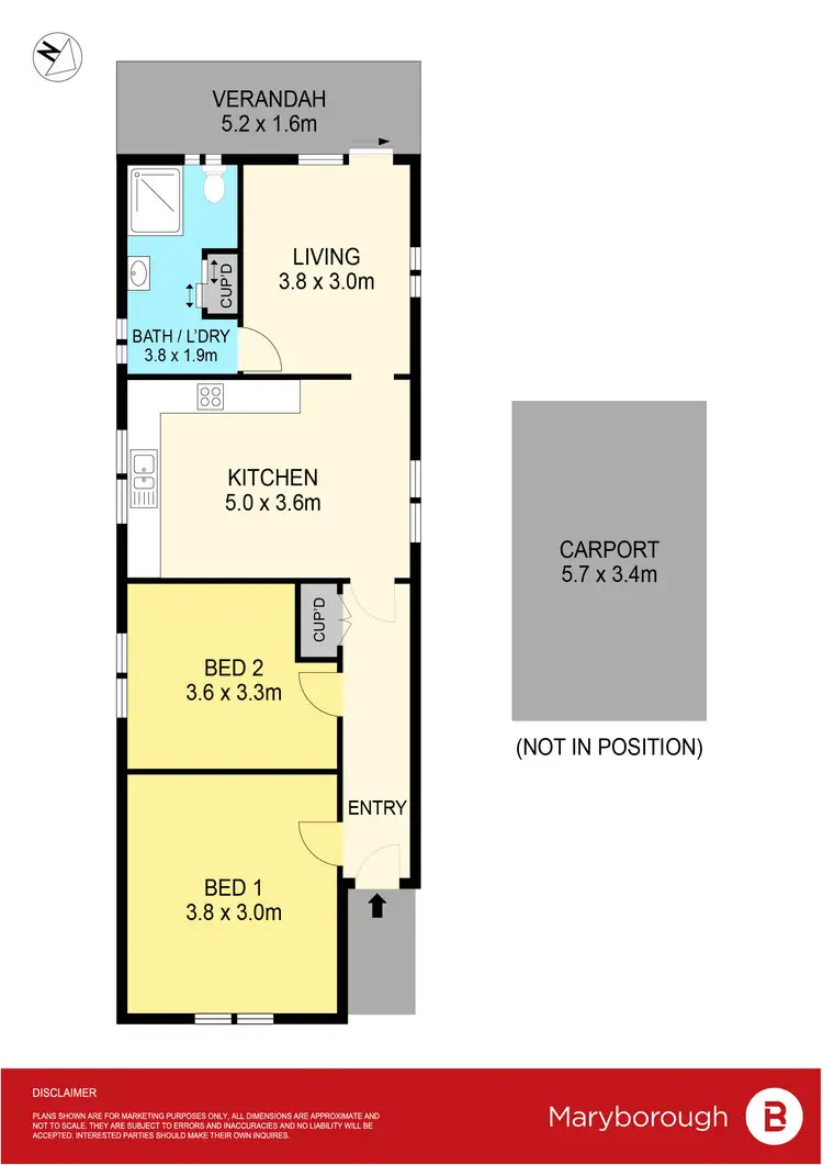 Floorplan of Homely house listing, 25 Thomas Street, Dunolly VIC 3472