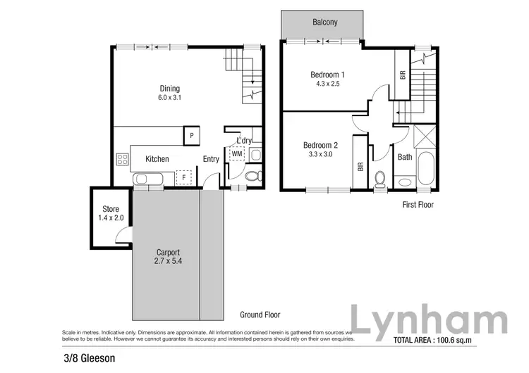 Floorplan of Homely townhouse listing, 3/8-10 Gleeson Street, Hermit Park QLD 4812