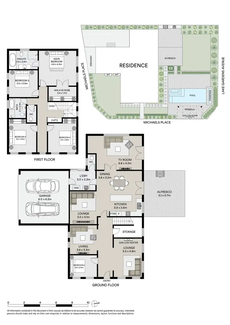 Floorplan of Homely house listing, 59 St Michaels Place, Lake Gardens VIC 3355