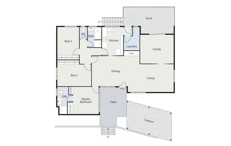 Floorplan of Homely house listing, 4 Brid Place, Lyons ACT 2606