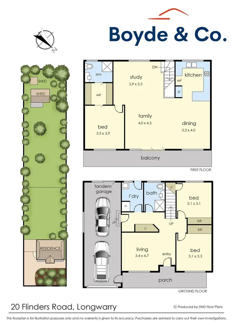 Floorplan of Homely house listing, 20 Flinders Road, Longwarry VIC 3816