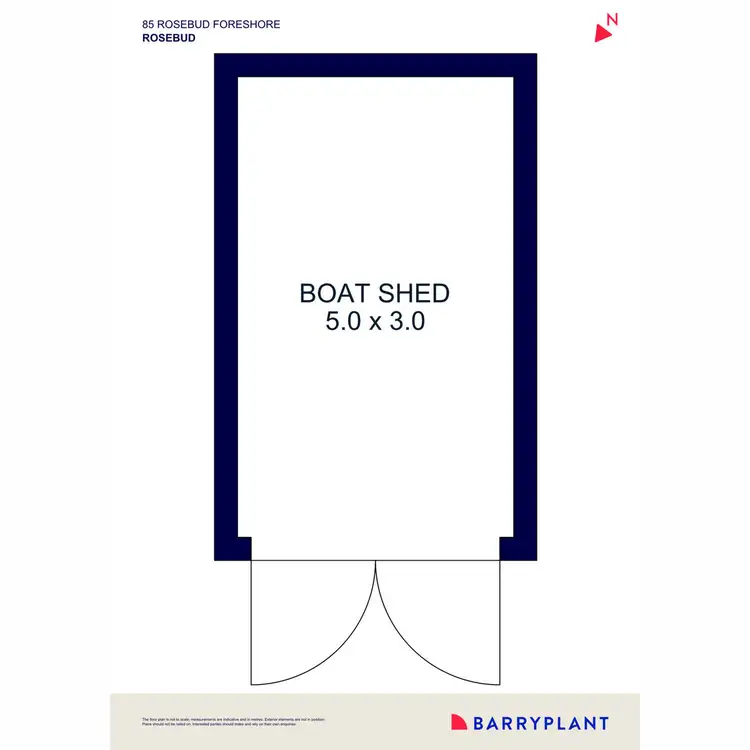 Floorplan of Homely house listing, 85 Rosebud Foreshore Beach Box, Rosebud VIC 3939