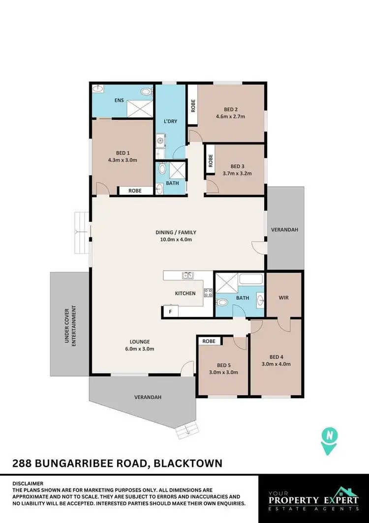Floorplan of Homely house listing, 288 Bungarribee Road, Blacktown NSW 2148