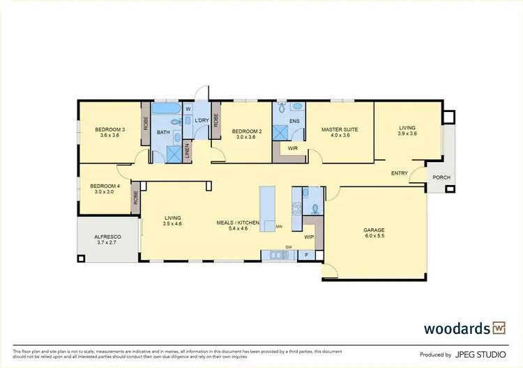 Floorplan of Homely house listing, 19 Freddie Street, Sunbury VIC 3429