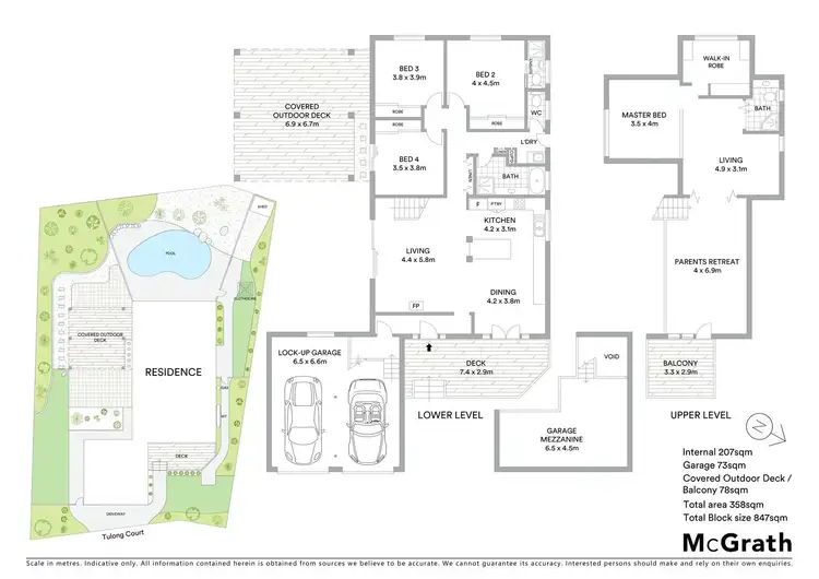 Floorplan of Homely house listing, 8 Tulong Court, Buderim QLD 4556