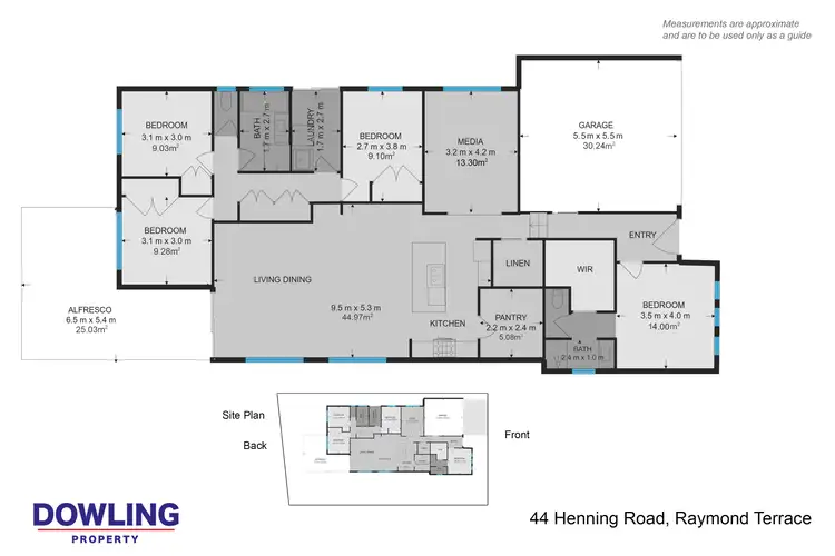 Floorplan of Homely house listing, 44 Henning Road, Raymond Terrace NSW 2324