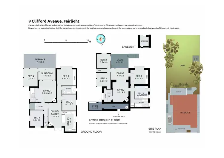 Floorplan of Homely house listing, 9 Clifford Avenue, Fairlight NSW 2094