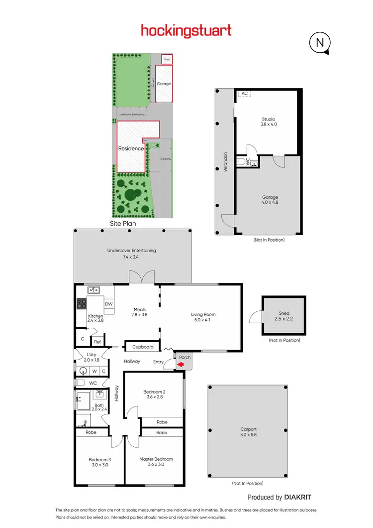 Floorplan of Homely house listing, 40 Tarongo Drive, Aspendale VIC 3195