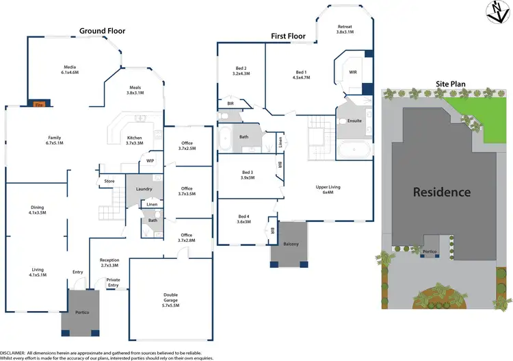 Floorplan of Homely house listing, 206 Meurants Lane, Glenwood NSW 2768