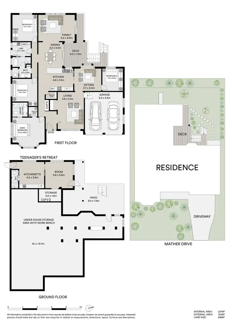 Floorplan of Homely house listing, 13 Mather Drive, Bonnells Bay NSW 2264