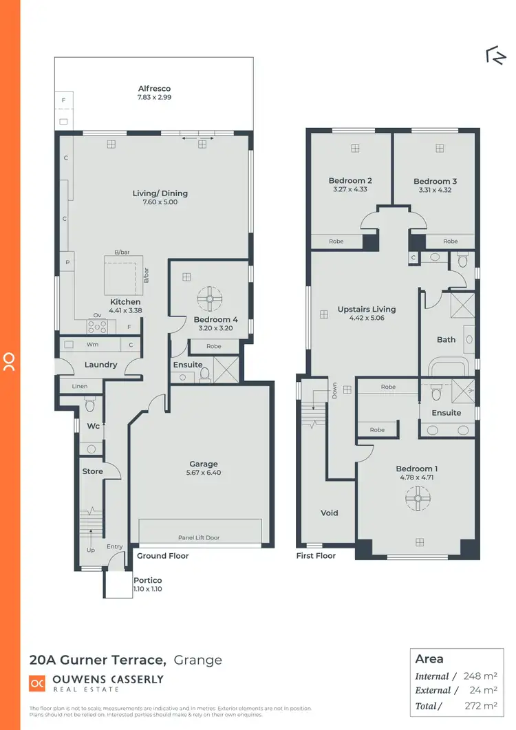 Floorplan of Homely house listing, 20A Gurner Terrace, Grange SA 5022